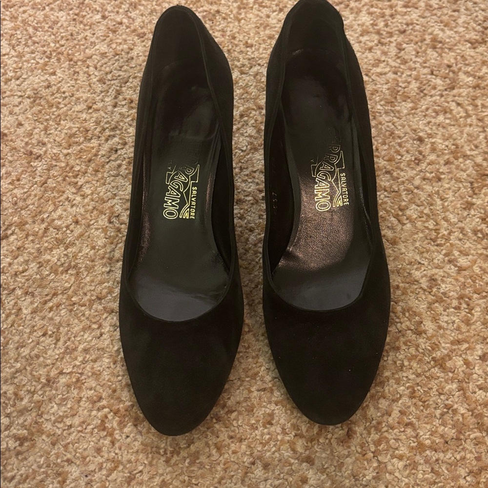 Salvatore Ferragamo Black Heels